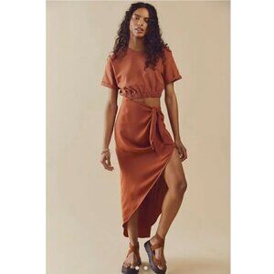 Free People Rae Max Dress In Siena Size Small